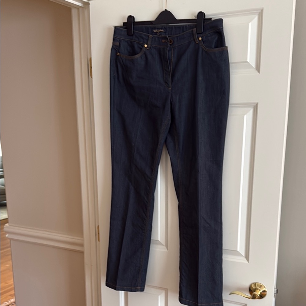 Brooks Brothers Blue Straight Leg Jeans Classic Fit
